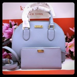 Kate Spade purse shoulder / hand bag crossbody set